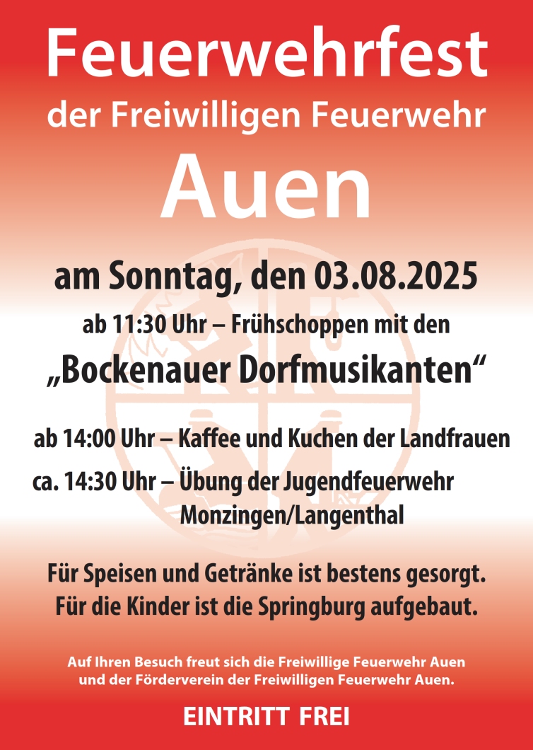 Feuerwehrfest 2025